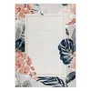 Teppich Strukturell BOTANIC 65240 Flamingo, Blätter flach Produktbild-Vorschau 3