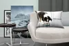 MuchoWow® Zierkissen Sofakissen Wohnzimmer Dekokissen 60x40 Produktbild-Vorschau 4