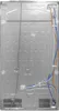 The back of a refrigerator with various tubes and wires visible. Produktbild-Vorschau