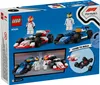 LEGO City F1 Williams Racing und Haas F1 Rennautos - Formel Produktbild-Vorschau 3