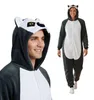 Onesie Kigurumi Pyjamas Lemur Verkleidung Kostüm S: 145 - Produktbild-Vorschau 1
