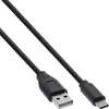 InLine USB 2.0 Kabel, USB-C Stecker an A Stecker, schwarz, Produktbild-Vorschau 4