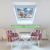 Wallario Lichtschutzbild, Dekorativer Sichtschutz Produktbild-Vorschau 2