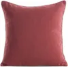 Dekorativer Kissenbezug Sofakissen LEN 22A 43x43 rot Produktbild-Vorschau 1