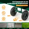 COSTWAY mobilné pojazdné sedadlo do 150 kg, záhradná Náhľad obrázku produktu 9