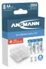 Ansmann Mignon (AA)-Akku NiMH AA 4er + Box 2850 mAh 1.2 V 1 Anteprima dell’immagine prodotto 9