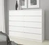 Kommode weiß 140cm breit mit 10 Schubladen, Schlafzimmer Produktbild-Vorschau 5