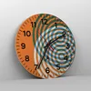 Wanduhr - Rund - Glasuhr - Abstraktion Modern Kreise - Produktbild-Vorschau 4