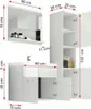 MINIO go for it, Badezimmer, Badmöbel 3-Teilig Set "MONAL", Produktbild-Vorschau 4