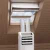 2 Stück Fensterabdichtung für mobile Klimageräte Produktbild-Vorschau 3