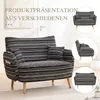MODFU Dvoumístné křeslo / lounge pohovka s polštáři na Náhled obrázku produktu 5