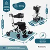 Andador con soporte para el pie Mobiclinic, plegable, de Vista previa de la imagen del producto 3
