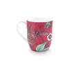 Pip Studio Flower Festival Frühstück Set 3-tlg. Dunkelrosa Produktbild-Vorschau 8