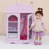 Puppenschrank Holz Puppenzubehör Babypuppen Spielzeug Produktbild-Vorschau 8