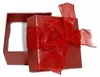 1  Geschenkschachtel rot 5 x 5 cm m. Schleife Produktbild-Vorschau 2