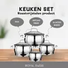 Royal Swiss Topfset 8-teilig Edelstahl Induktion Produktbild-Vorschau 5