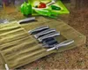 INF Plátenné puzdro na nože - úschova nožov zelená Náhľad obrázku produktu 7