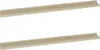 vidaXL Wandregale 2 Stk. Sonoma-Eiche 100x9x3 cm Produktbild-Vorschau 1