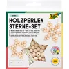 folia 22520 folia Perlen-Set Sterne aus Holz natur Podgląd zdjęcia produktu 1