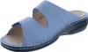 Finn Comfort Sansibar Pantolette Blau Produktbild-Vorschau 15
