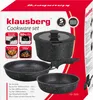 Klausberg 5-teiliges marmoriertes Topfset KB-7858 Produktbild-Vorschau 10
