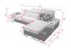 Kaiser Möbel s,modernes Ecksofa MELODY I MAXI mit Usb und Produktbild-Vorschau 2