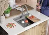 PRIMAGRAN Spülbecken Grau 58x53cm, Granitspüle 1 Becken + Produktbild-Vorschau 2