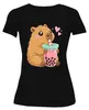 Kawaii Capybara Boba Bubble Tea Süß Wasserschwein Japan Produktbild-Vorschau 2