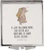 Mr. & Mrs. Panda Mini Spiegel Papa Bär - Weiß - Geschenk, Produktbild-Vorschau 1