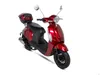 Motorroller Massimo 50 ccm 45 km/h, Euro 5, rot mit Top Produktbild-Vorschau 4