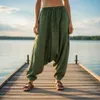Haremshose Pluderhose Pumphose Aladinhose aus Baumwolle - Produktbild-Vorschau 4
