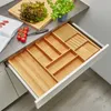 ORGA-BOX-1 BAMBUS Besteckeinsatz mit 7 Fächern für Blum Produktbild-Vorschau 3