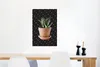 MuchoWow® Poster Pflanze - Blumentopf - Dots 40x60 cm - Produktbild-Vorschau 5
