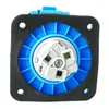 Presa CEE da incasso diritta 230V 16A 3P 70x70 mm Anteprima dell’immagine prodotto 5