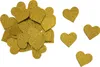 Oblique Unique 25 Holz Herzen gold Glitzer Konfetti Produktbild-Vorschau 1