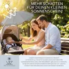BAMBINIWELT Sonnenschirm für Kinderwagen Ø68cm UV-Schutz50+ Produktbild-Vorschau 5