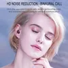 A woman with her eyes closed wearing a wireless earbud. Náhled obrázku produktu