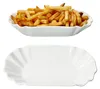 2x Frietjes XL Pommesschale oval weiß Currywurst-Schale Produktbild-Vorschau 1