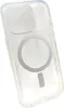A clear phone case with a magnetic ring visible inside. Produktbild-Vorschau