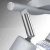 A close-up view of a silver-colored ceiling spotlight. Produktbild-Vorschau