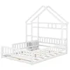 Traumhaftes Kinderbett mit Sicherheitsgitter & Haus-Design, Produktbild-Vorschau 10