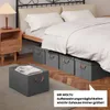 WOLTU 6er Set Aufbewahrungsboxen mit Deckel, mit Griffen, Produktbild-Vorschau 4