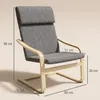 HOMCOM Relaxsessel Ruhesessel mit Armlehne Leinenbezug Produktbild-Vorschau 3