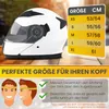 Motorrad Integralhelm mit Doppelvisier, Hochwertiger Produktbild-Vorschau 5