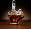 Mittelfinger Dekanter aus Glas für Whiskey Produktbild-Vorschau 5