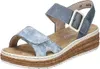 Rieker Sandale Blau Produktbild-Vorschau 30