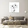 Bilder auf glas - Einteilig - Verwelkt Blumen Monochrom - Produktbild-Vorschau 7