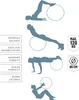 Piłka Fitness 65Cm Umbro Niebieska Podgląd zdjęcia produktu 4