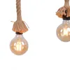 JustLight 4er Pendelleuchte Rope schwarz-natur 100 x 7 cm Produktbild-Vorschau 26