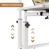 Iropro Stehpult Höhenverstellbar Sitz-Steh-Schreibtisch, Produktbild-Vorschau 11